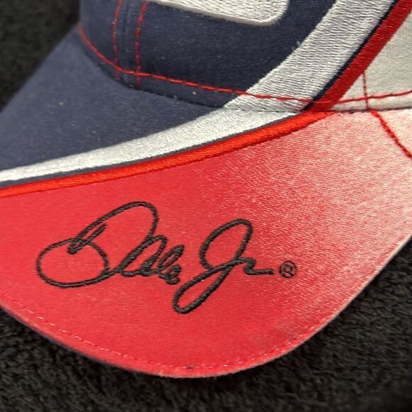 🔥🔥 Deadstock Vintage Y2K 2000s Dale Earnhardt Jr. National Guard NASCAR Hat - Picture 5 of 9